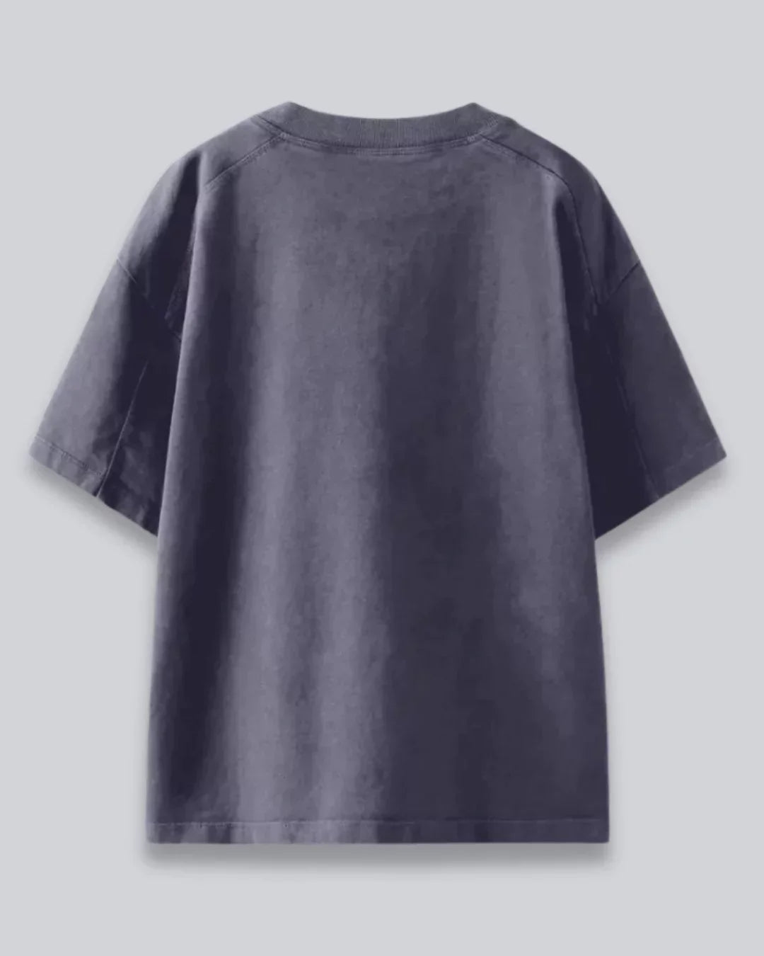 Arlo Dark Grey Oversized Plain T-Shirt