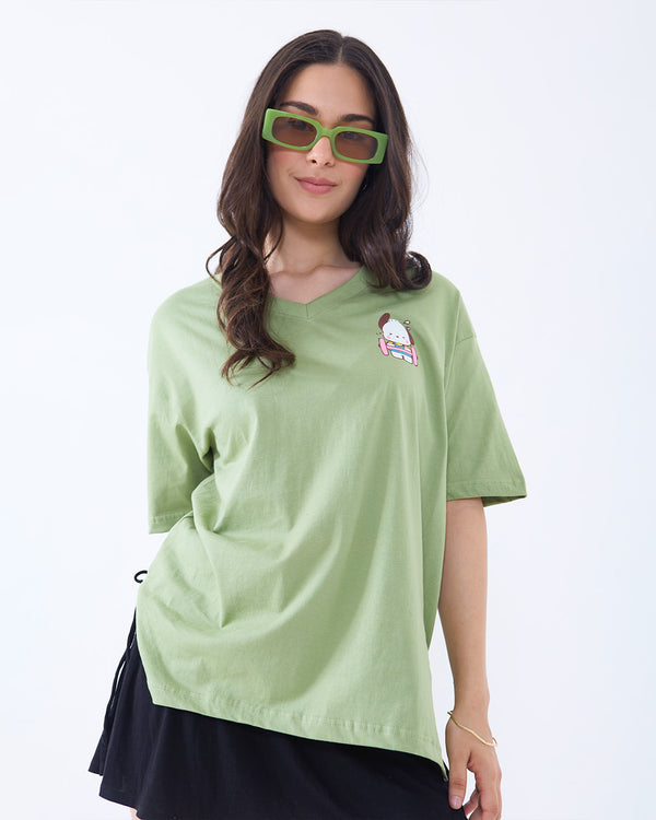 Mini Beast V-Neck Oversize T-Shirt