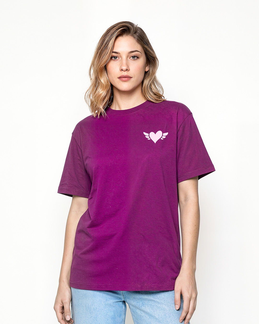 Mulberry Turn Off My Feelings Oversized T-Shirt