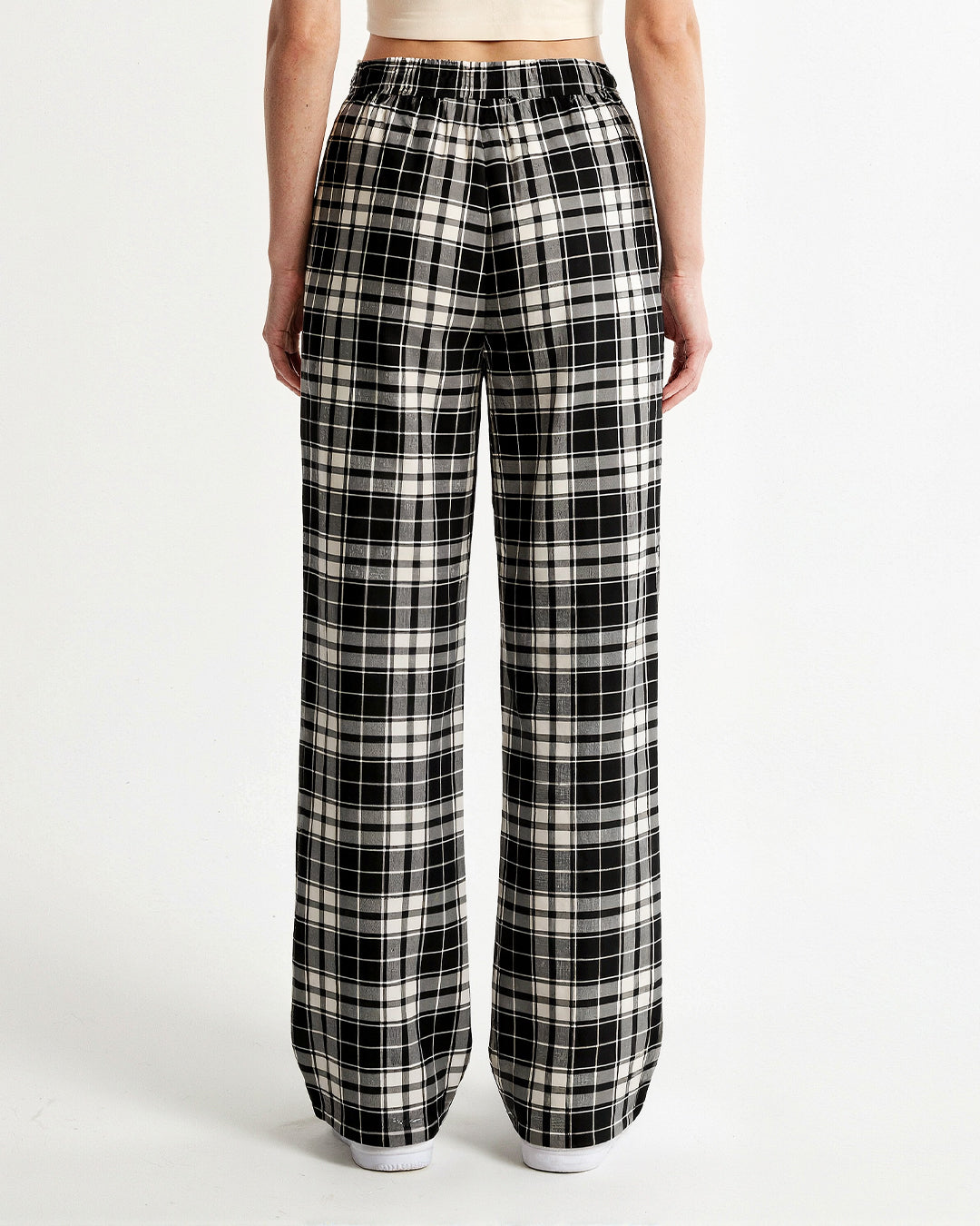 Black Checkered Pajama