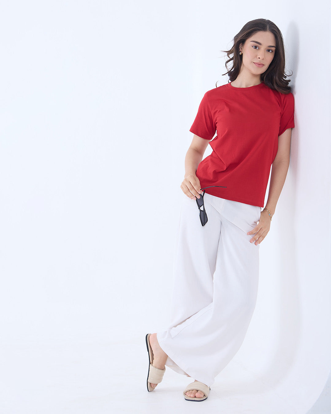 Red Plain T-Shirt