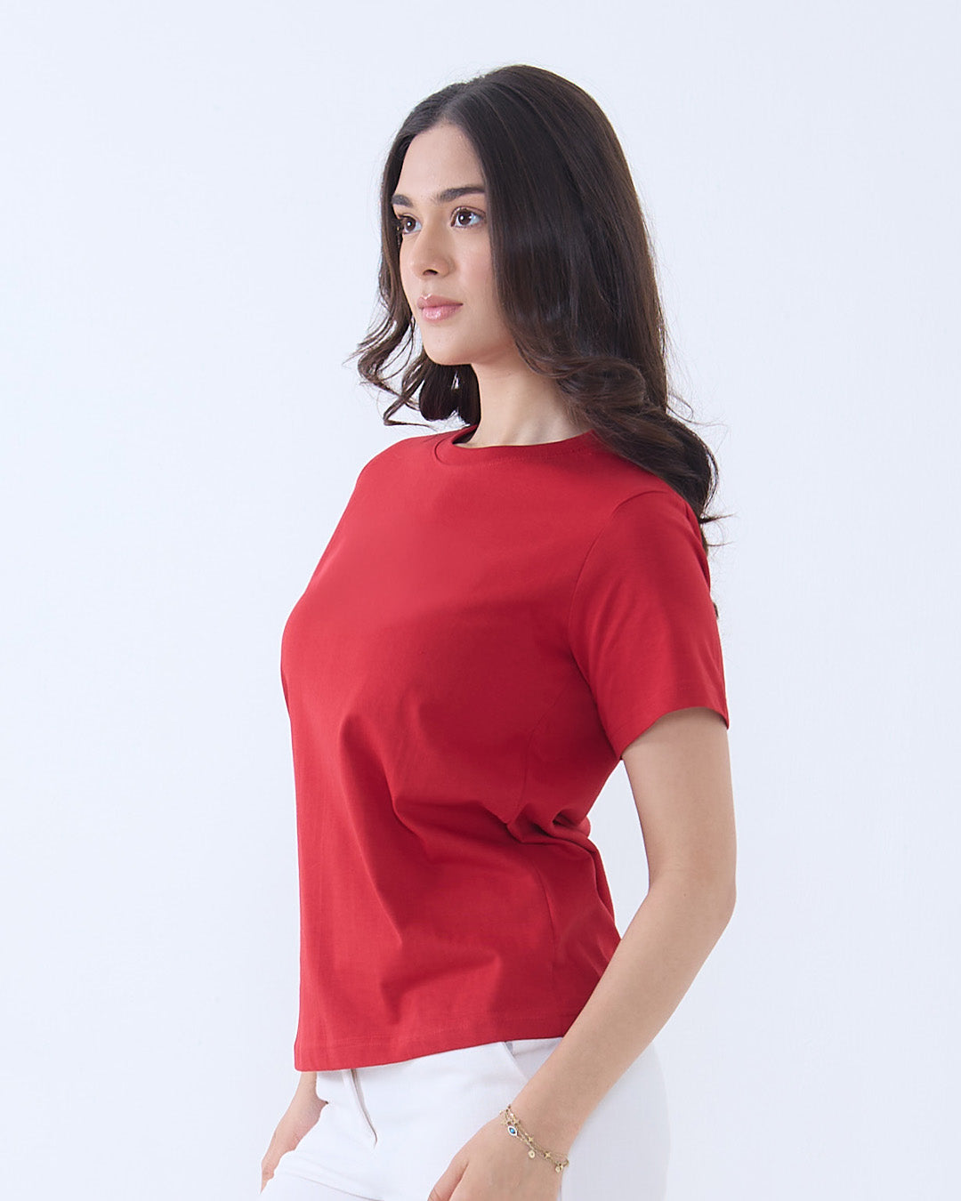 Red Plain T-Shirt