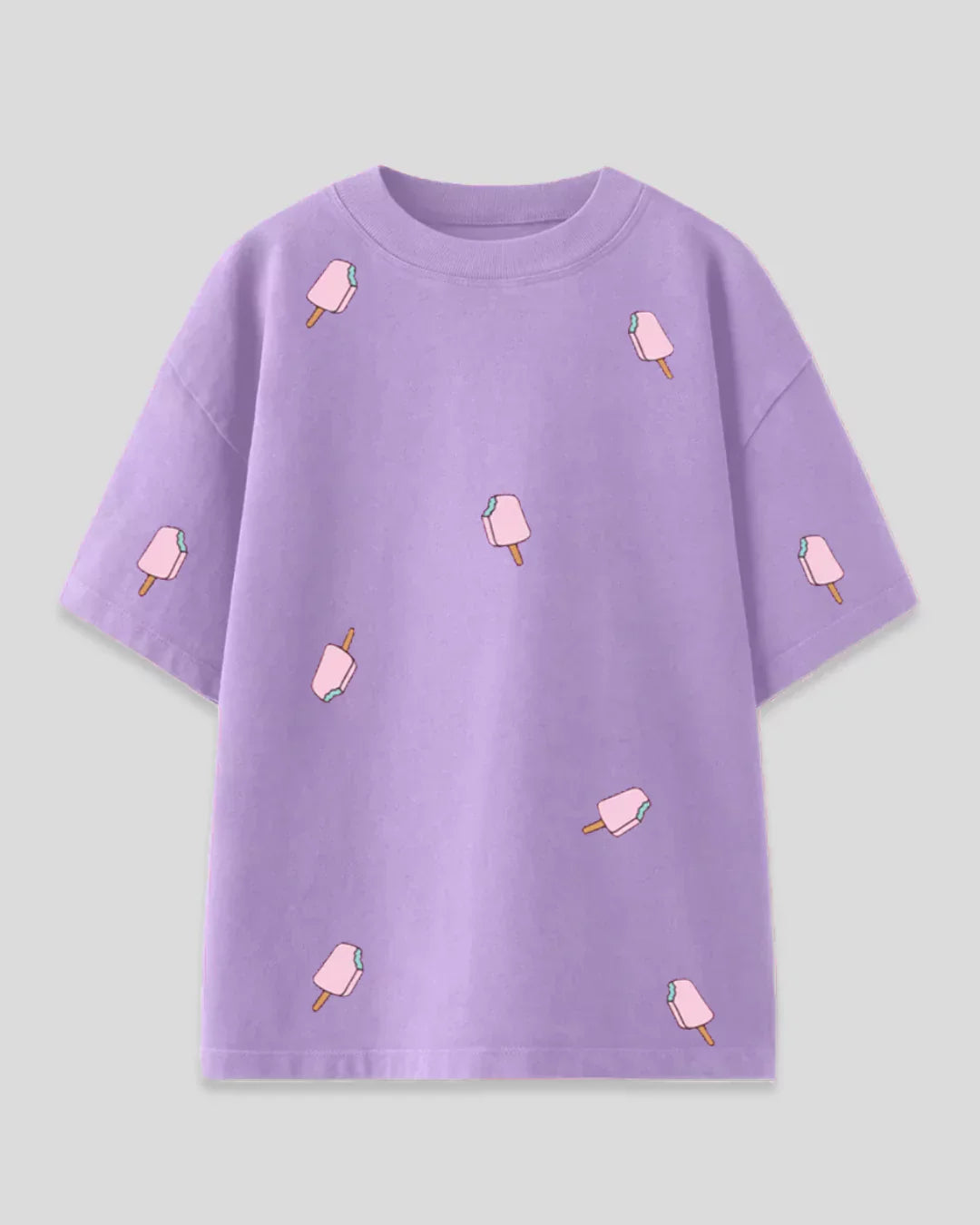Lavender Popsicles Oversized T-Shirt