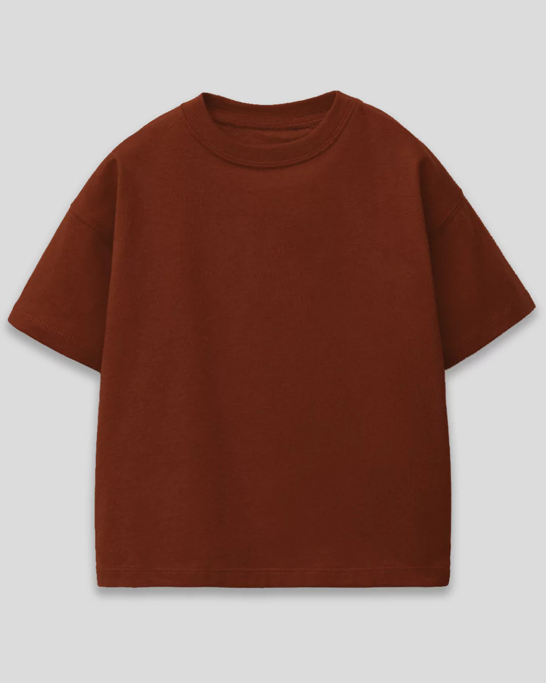 Cocoa Plain Boxy T-Shirt