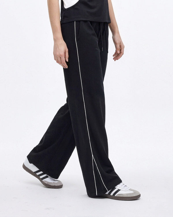 Black Varsity Pants