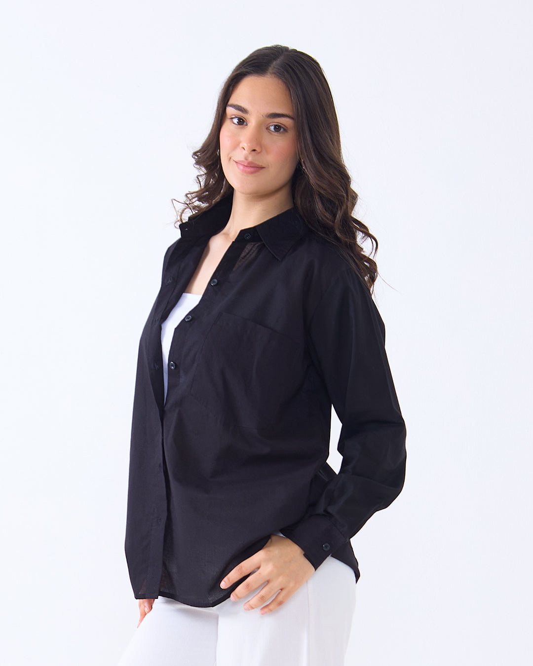 Black Oversized Shirt