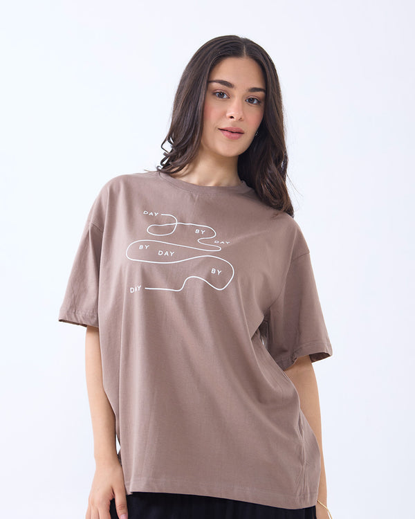 Day By Day Oversized T-shirt