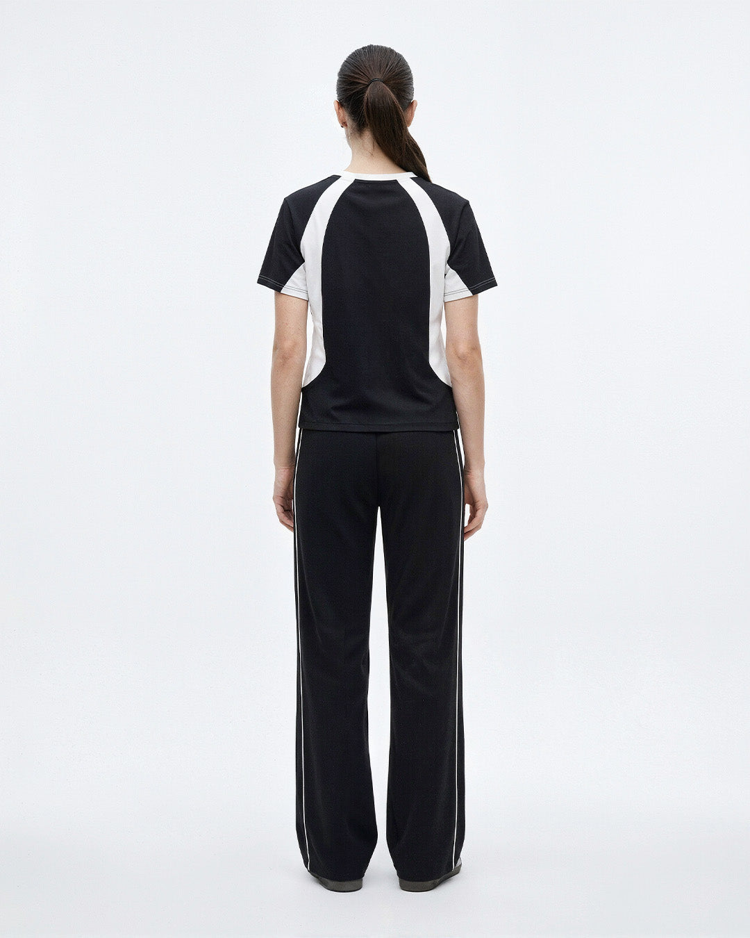 Black Varsity Co-ord Set