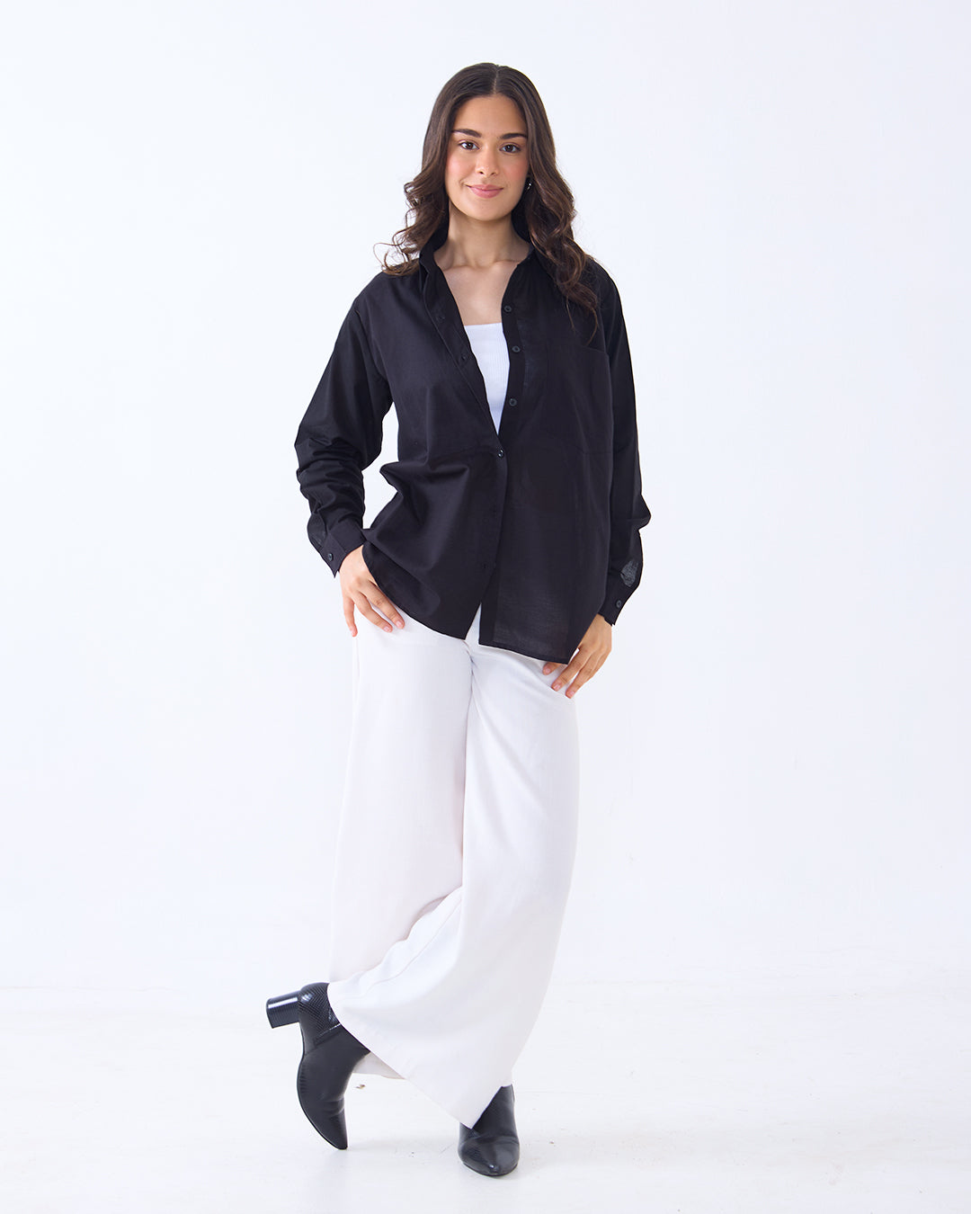 Black Oversized Shirt