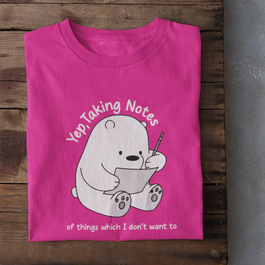 Taking Notes T-Shirt