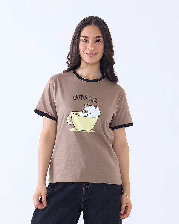 Catpuccino Tap Out T-Shirt