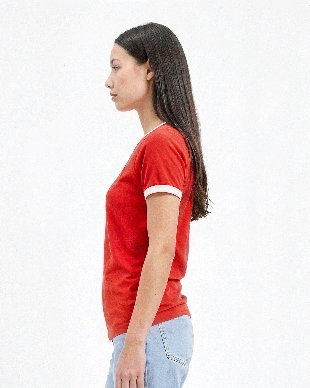 Tap Out T-Shirt - Red & White