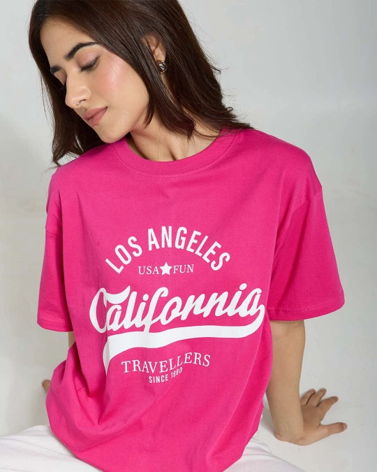 California Travellers Oversized T-Shirt