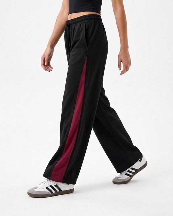 Black Runner Pants