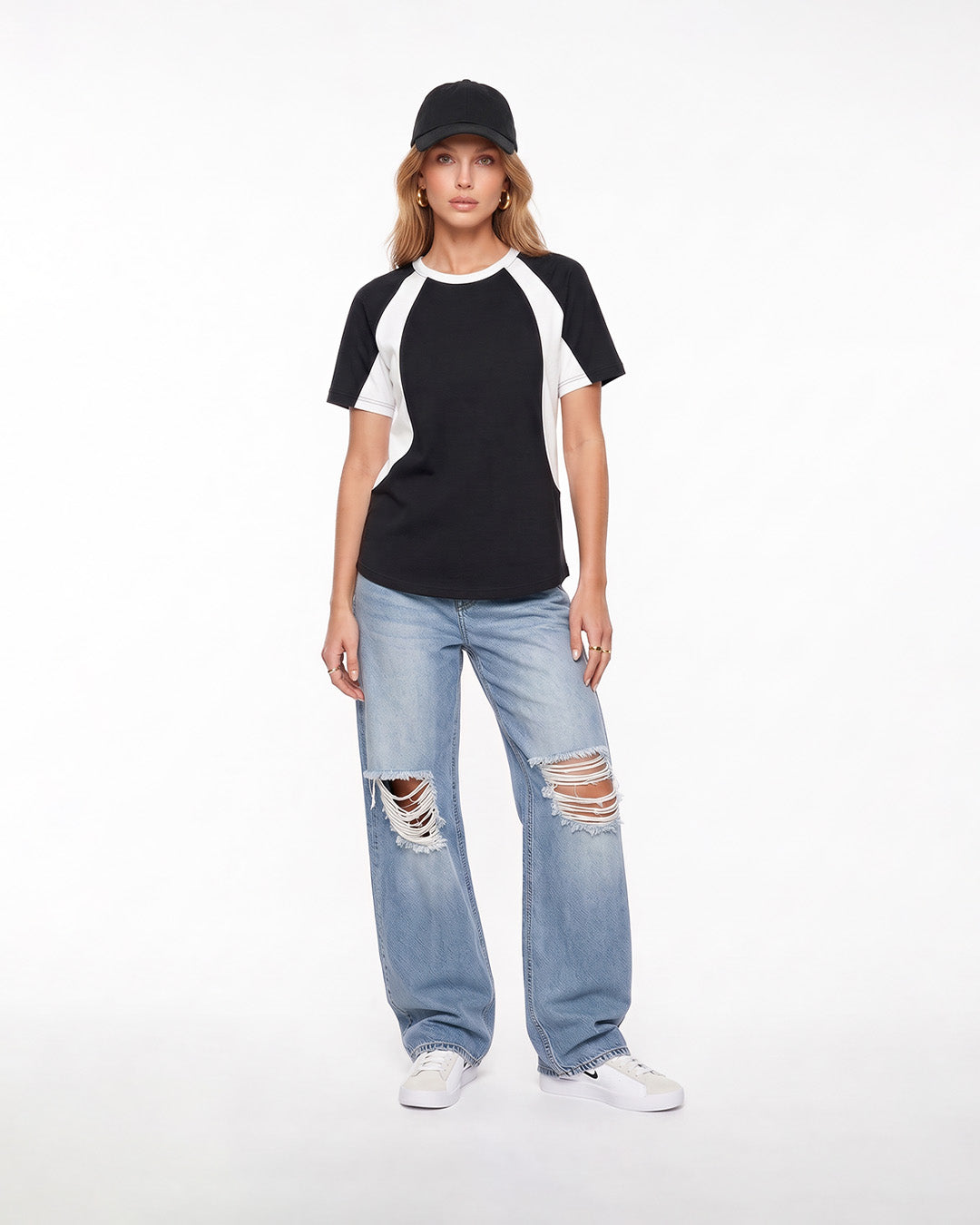 Black All-Star Plain T-Shirt