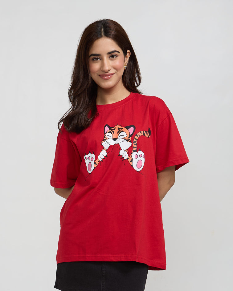 Little Happy Little Hungry Oversized T-Shirt