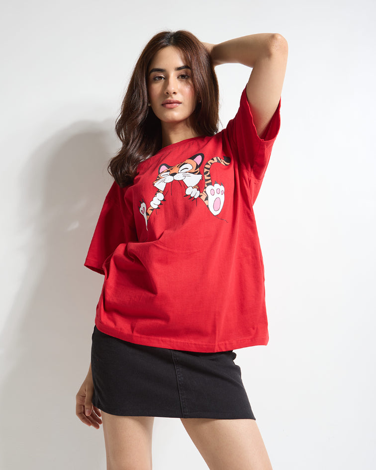 Little Happy Little Hungry Oversized T-Shirt