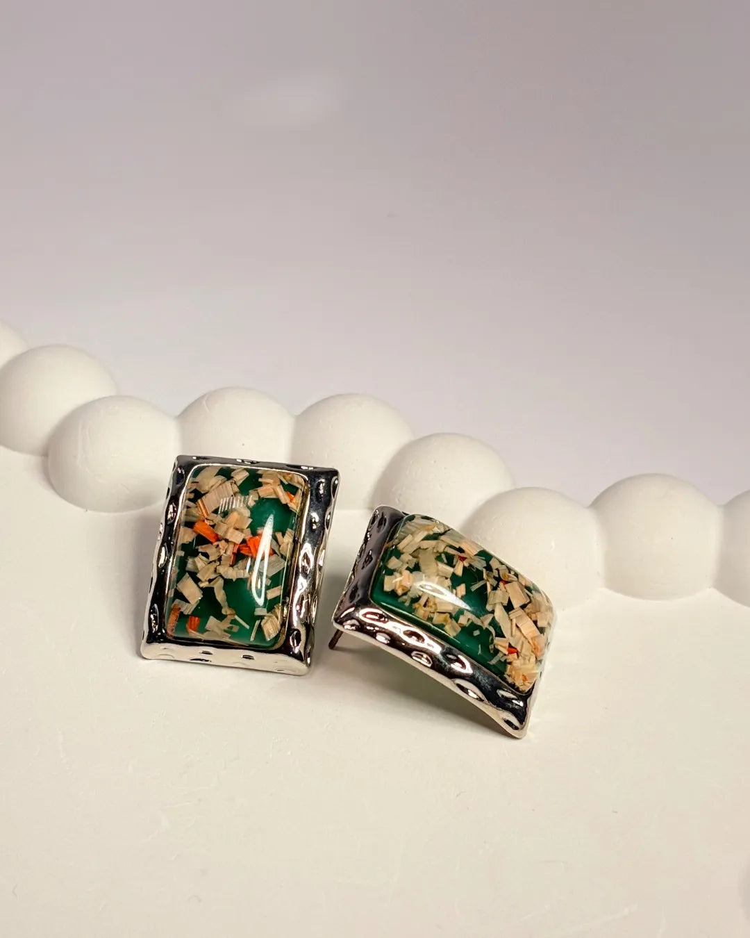 Forrest Box Flakes Studs