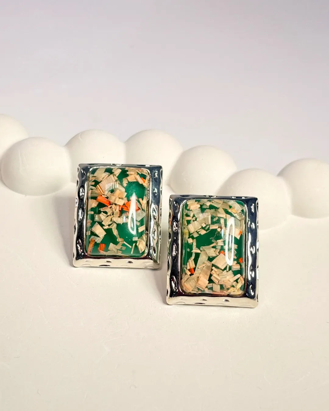 Forrest Box Flakes Studs