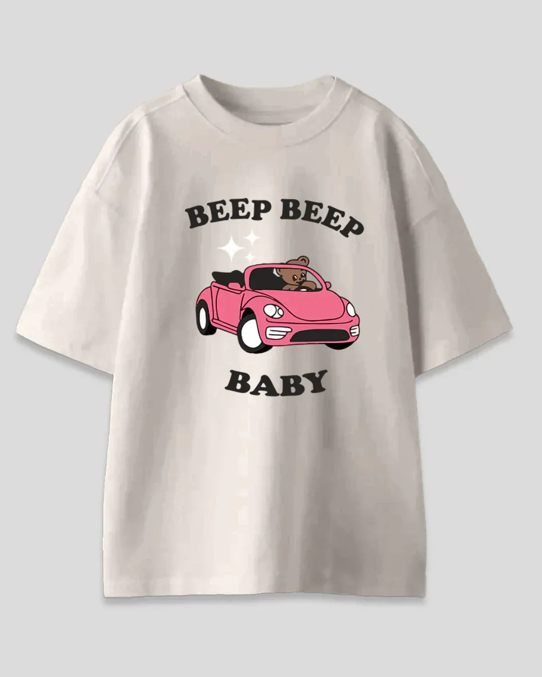Arlo Beep Beep Baby Oversized T-Shirt