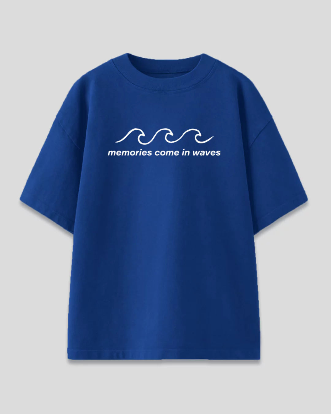 Memories Come In Waves Oversized T-Shirt