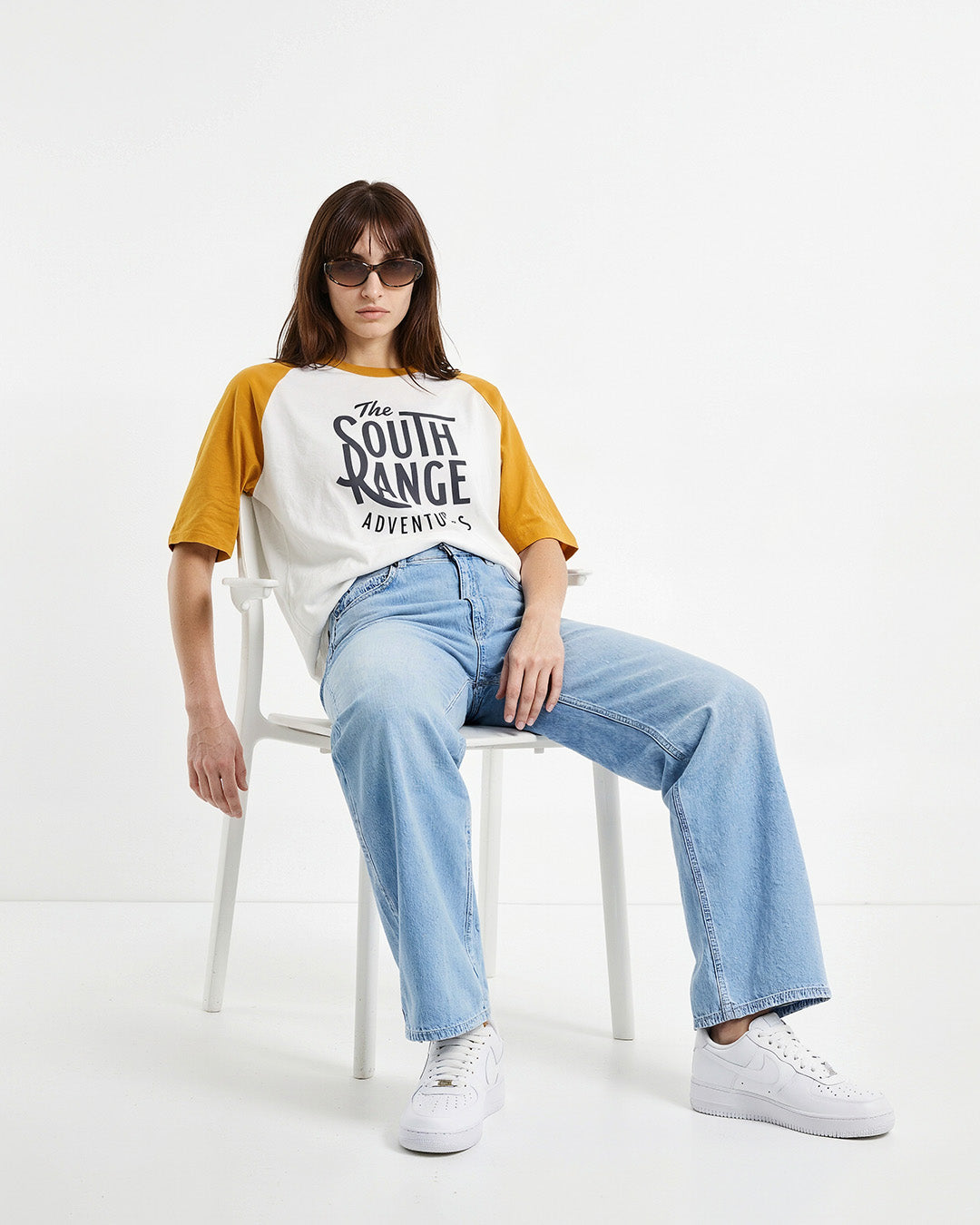 South Range Raglan Oversized T-Shirt