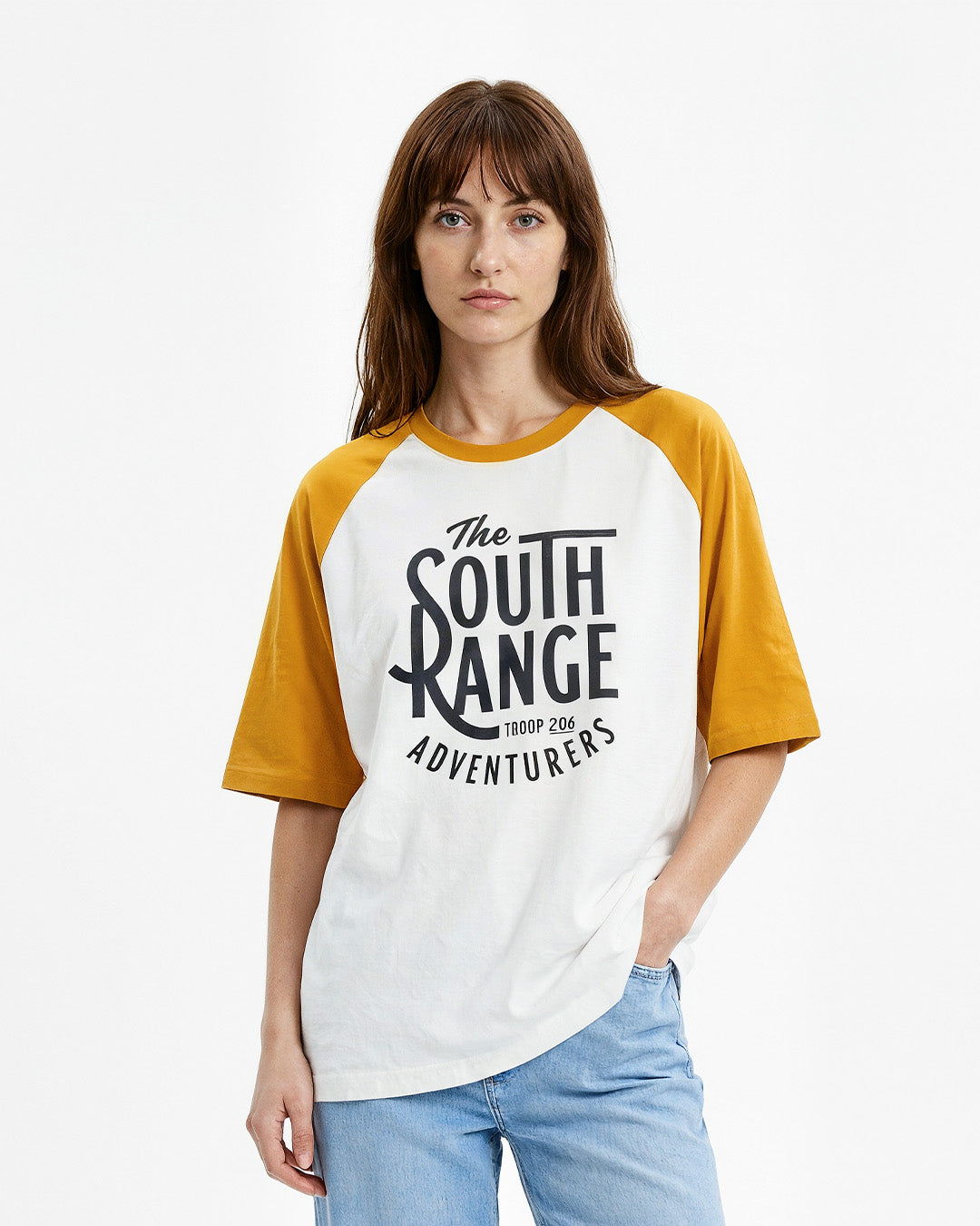South Range Raglan Oversized T-Shirt