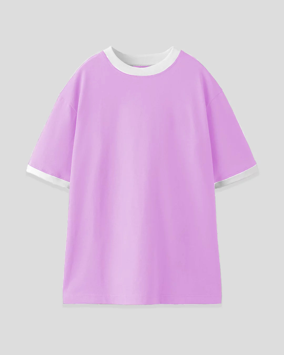 Tap Out T-Shirt - Lilac & White