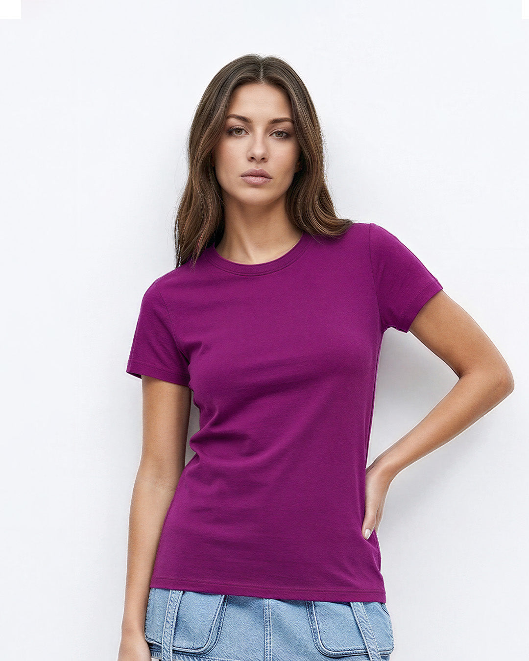 Mulberry Plain T-Shirt