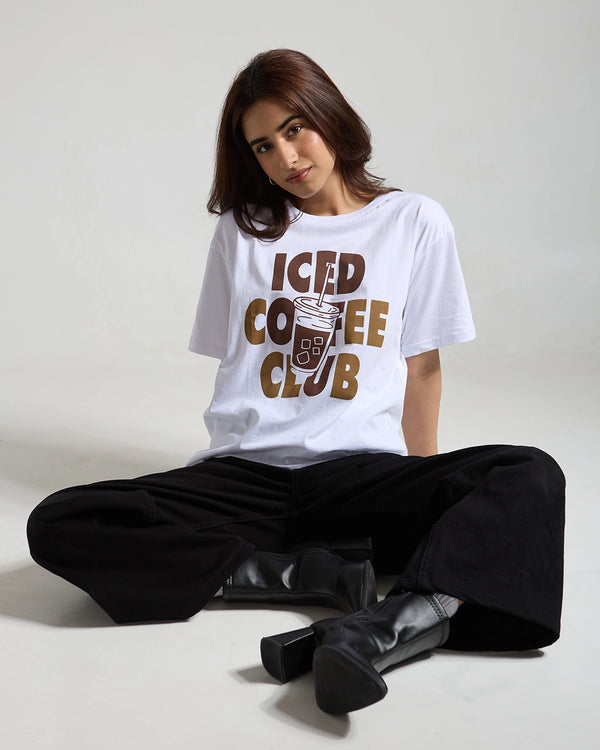 Ice Coffee Club Oversized T-Shirt