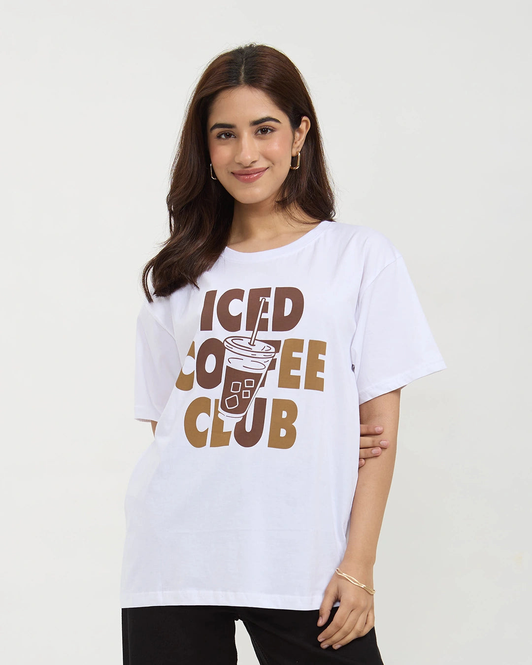 Ice Coffee Club Oversized T-Shirt