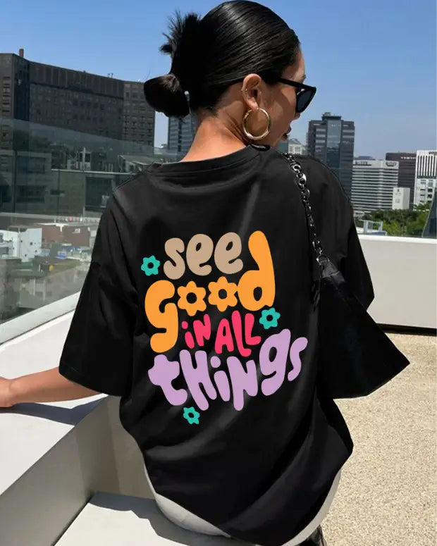 See Good In All Things Oversized T-Shirt