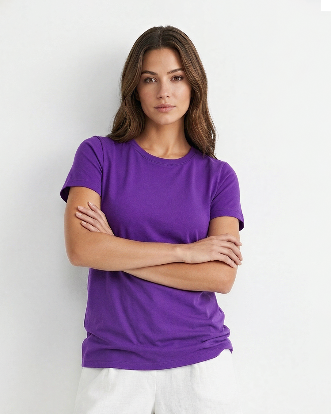 Purple Plain T-Shirt