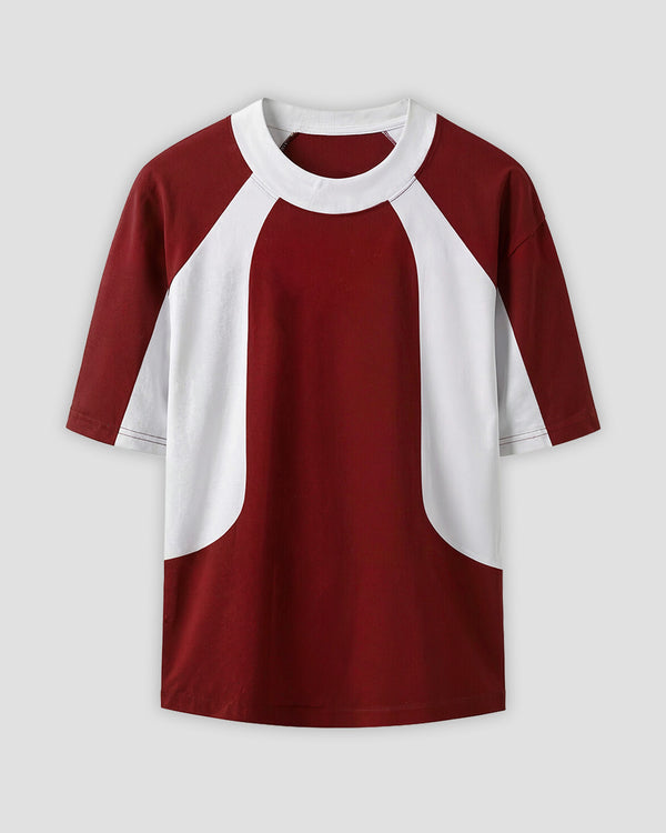 Maroon All-Star Plain T-Shirt