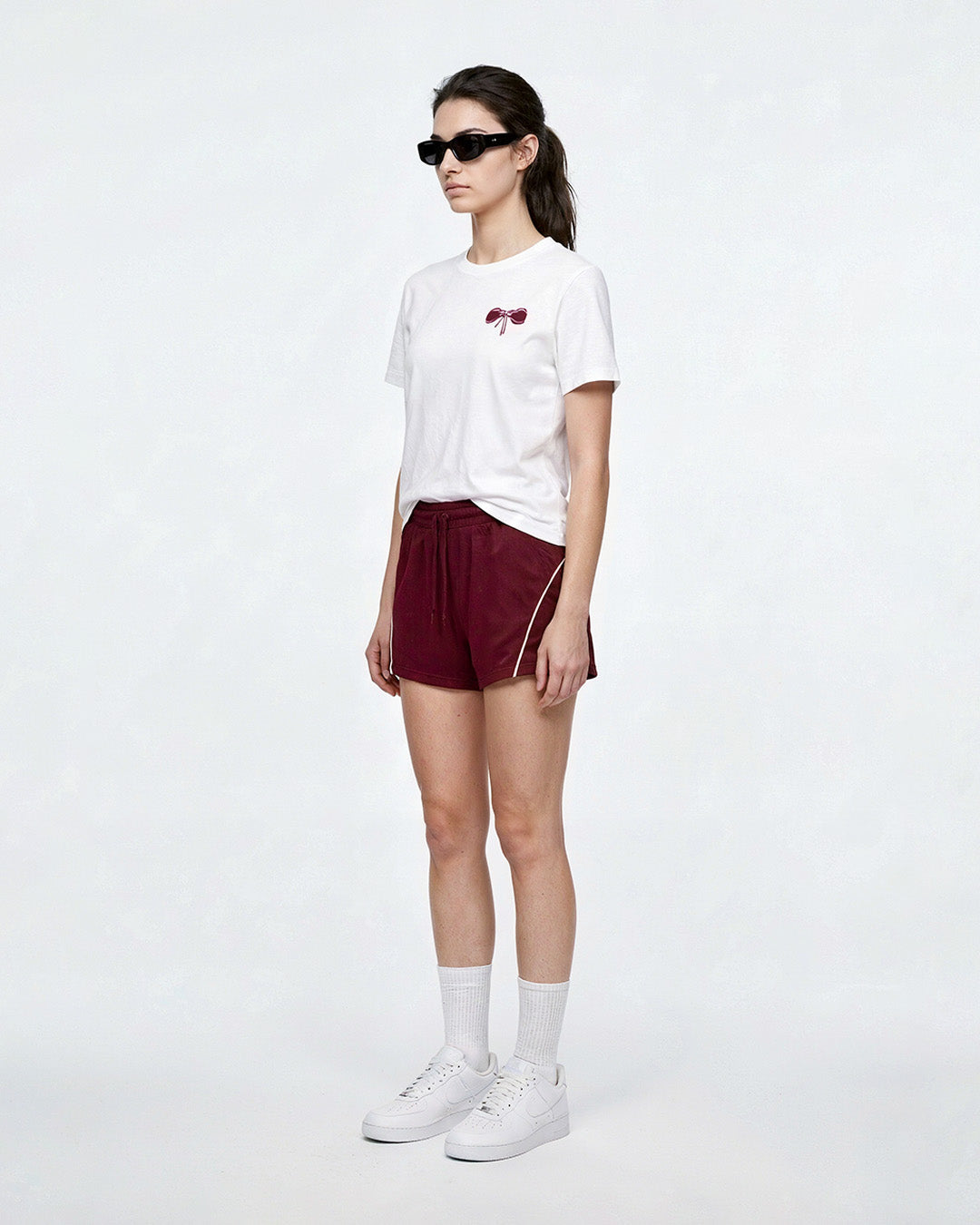 Maroon Club Co-ord Set