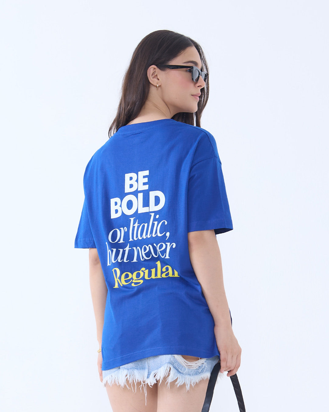 Be Bold V-Neck Oversize T-Shirt