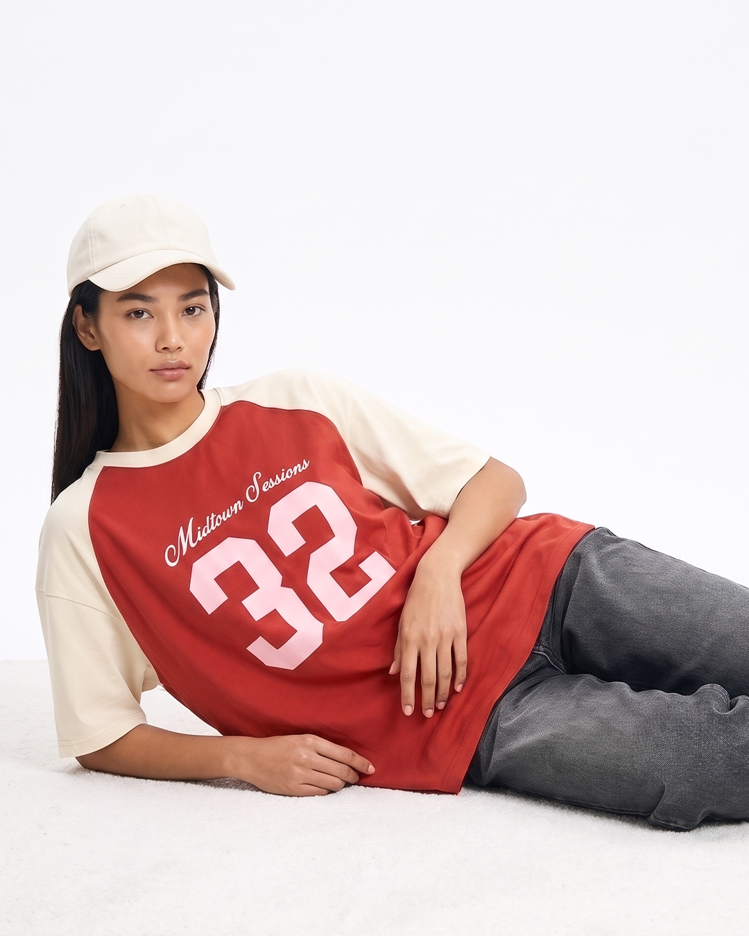 Midtown Sessions Raglan Oversized T-Shirt