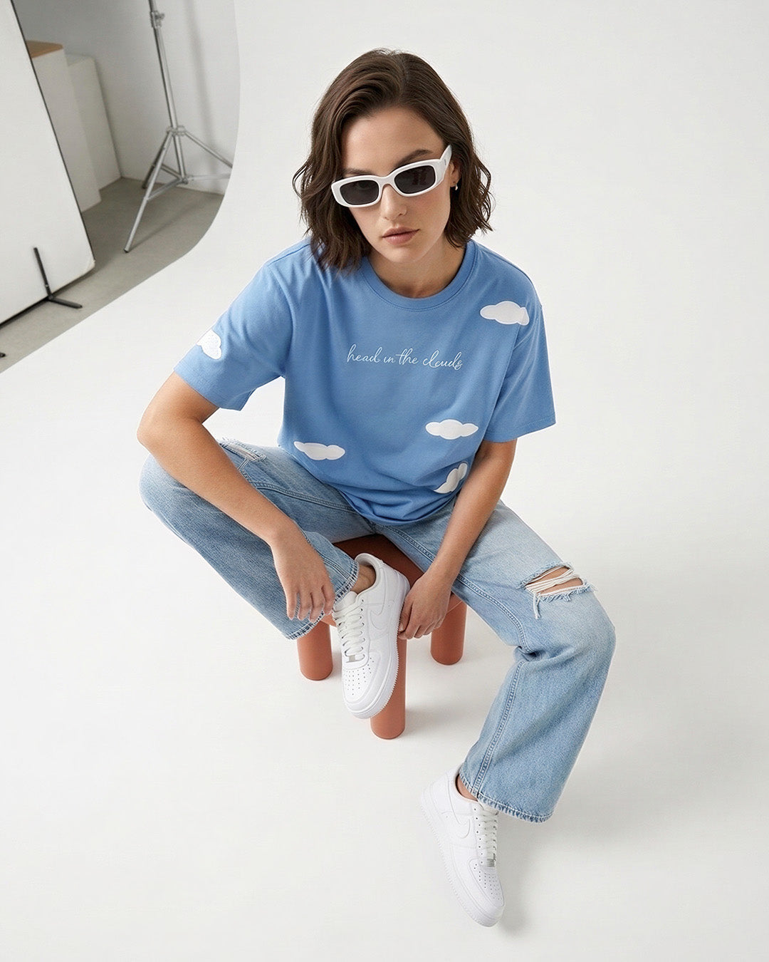 Head In Clouds Oversized T-Shirt