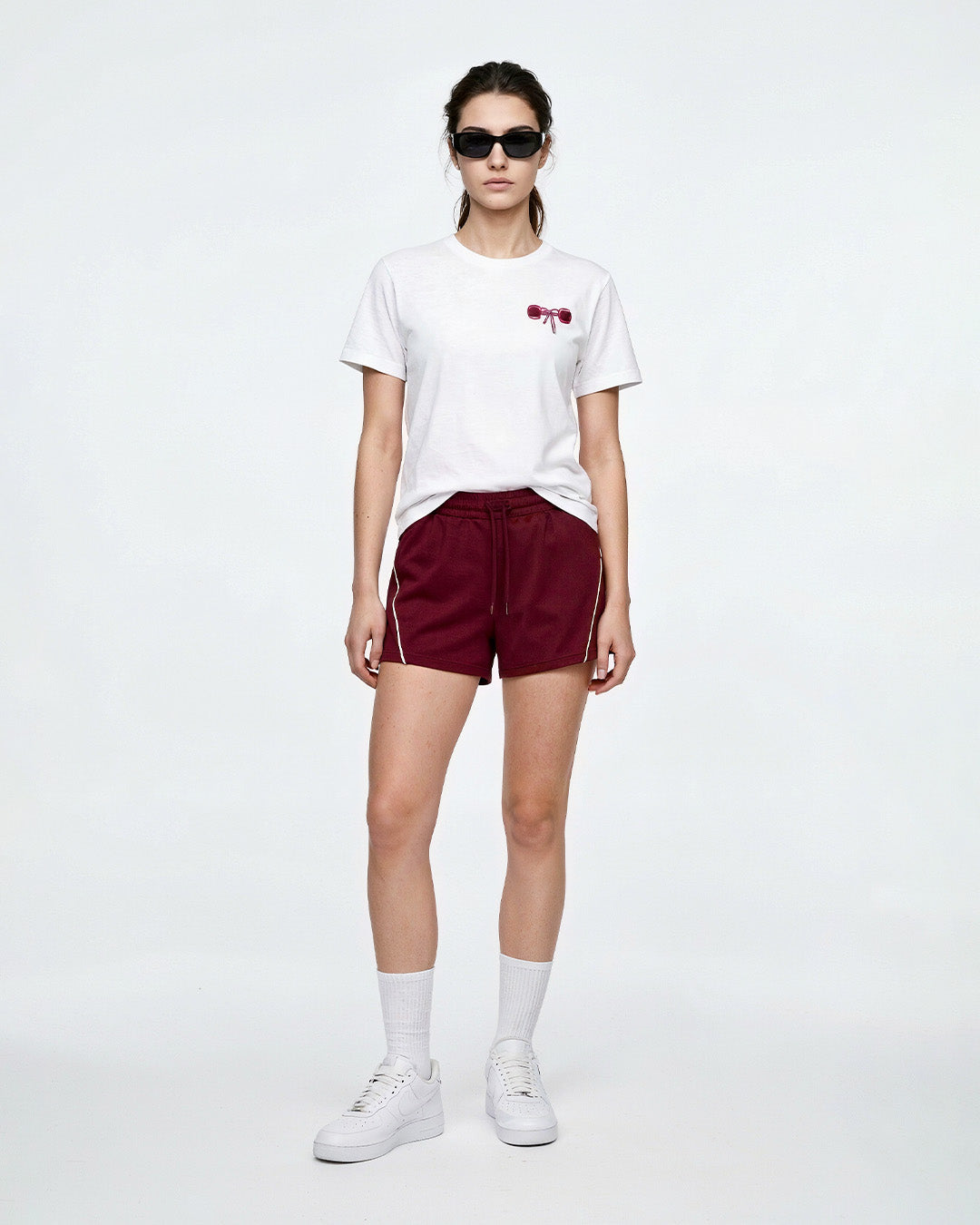 Maroon Club Co-ord Set