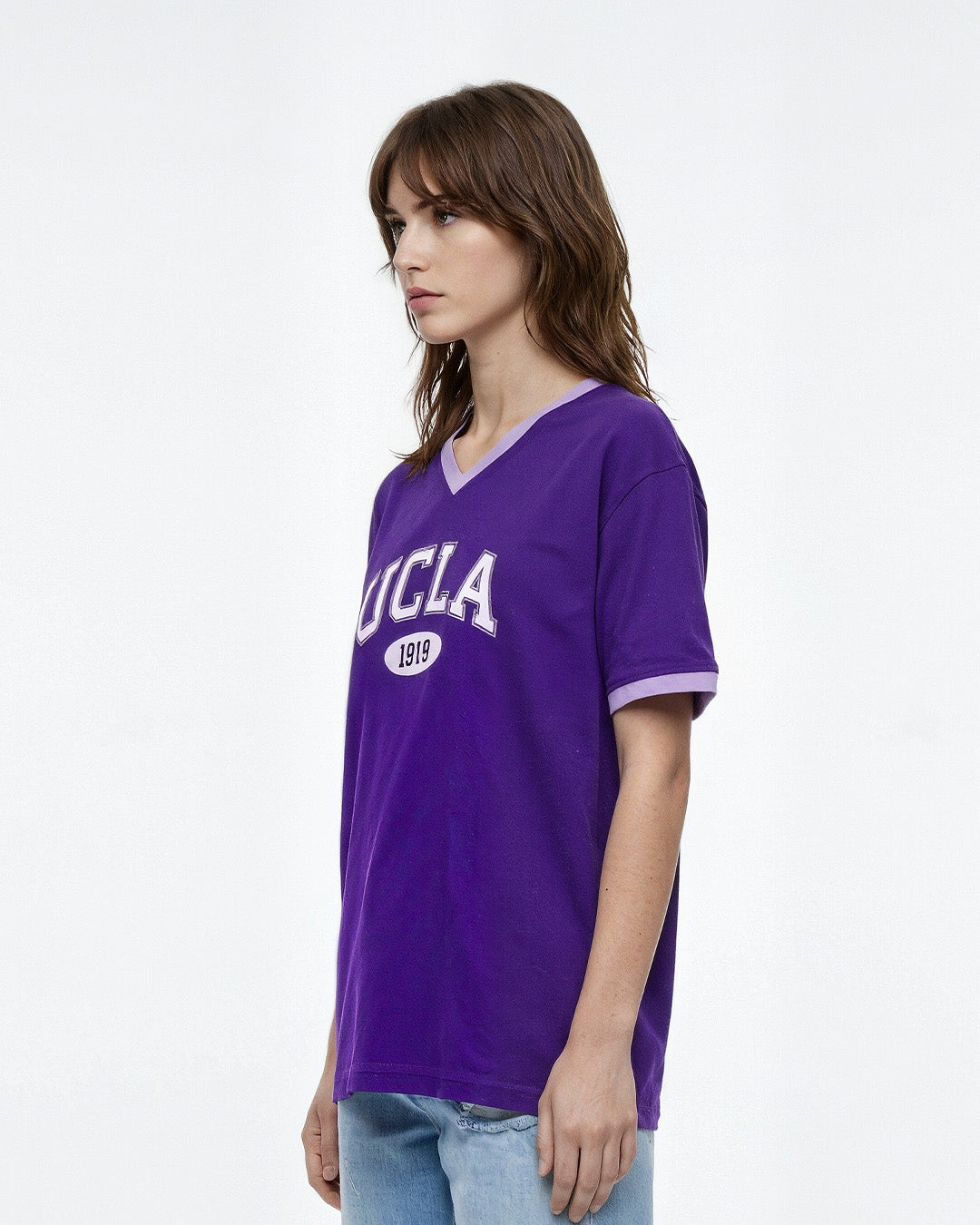 1919 Tap Out V-Neck Oversize T-Shirt