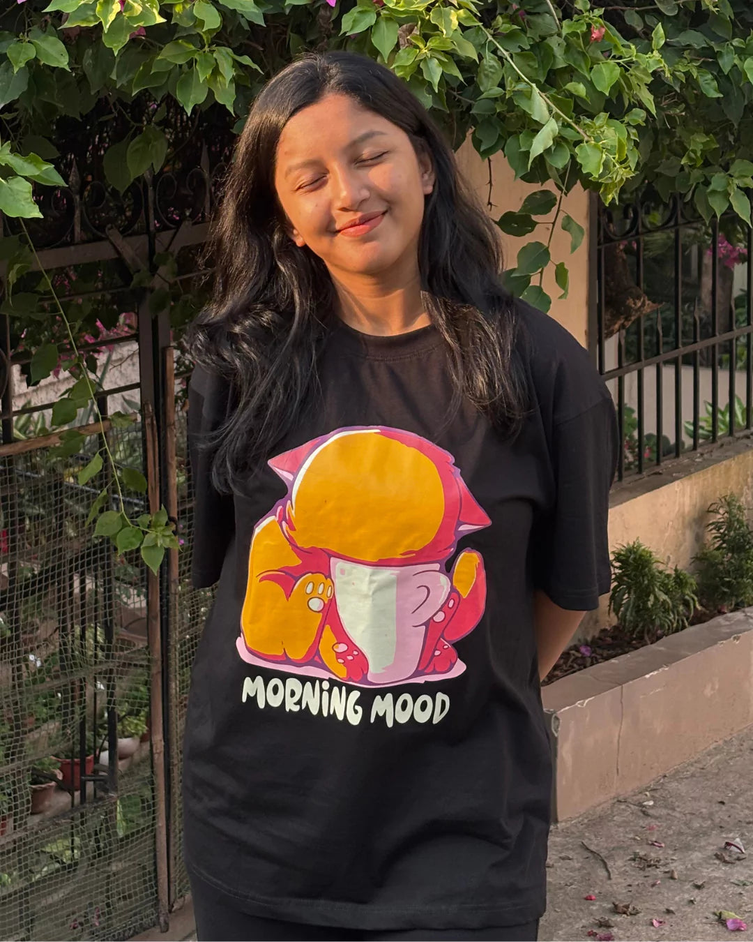 Morning Mood Oversized T-Shirt