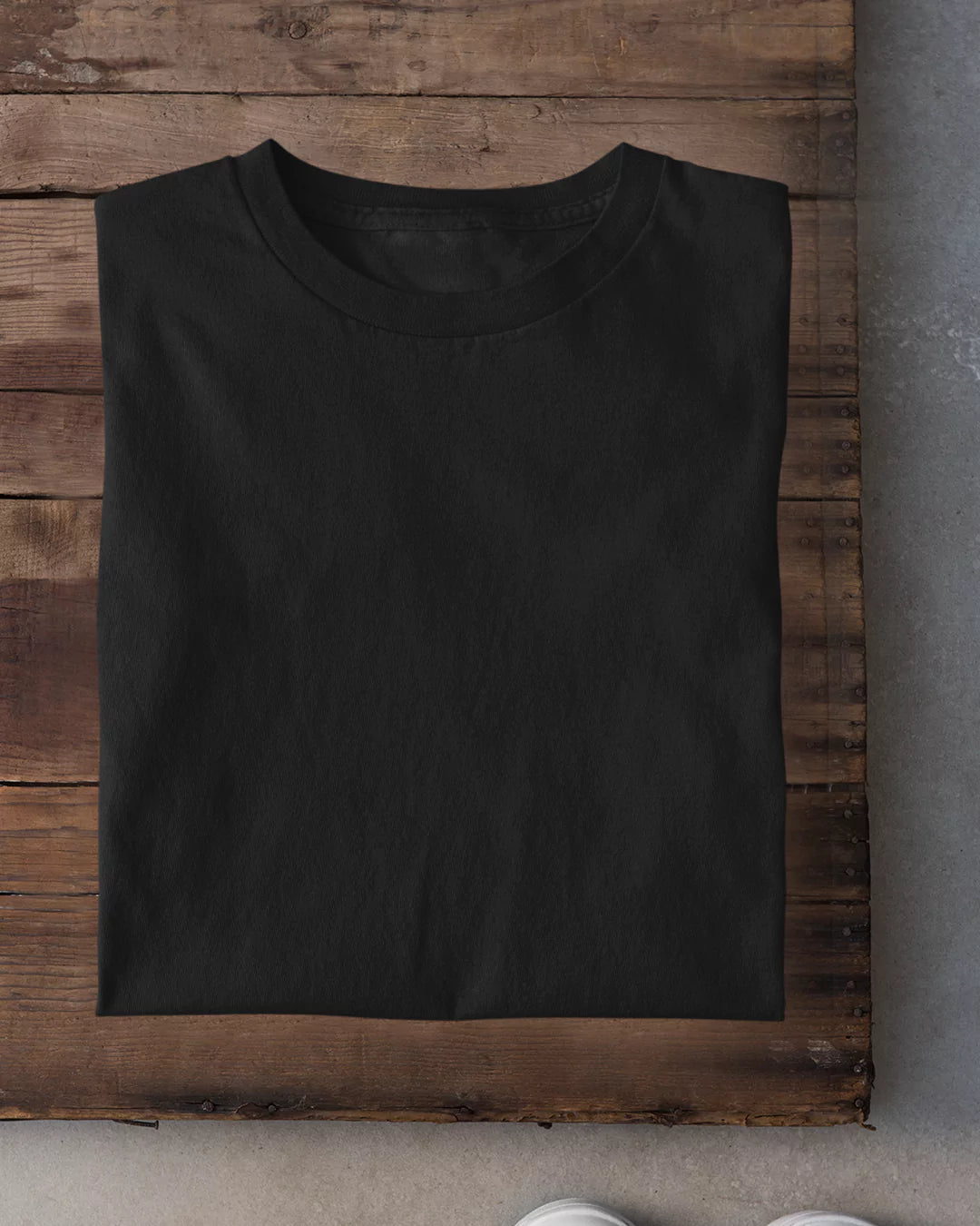 Black Plain T-Shirt