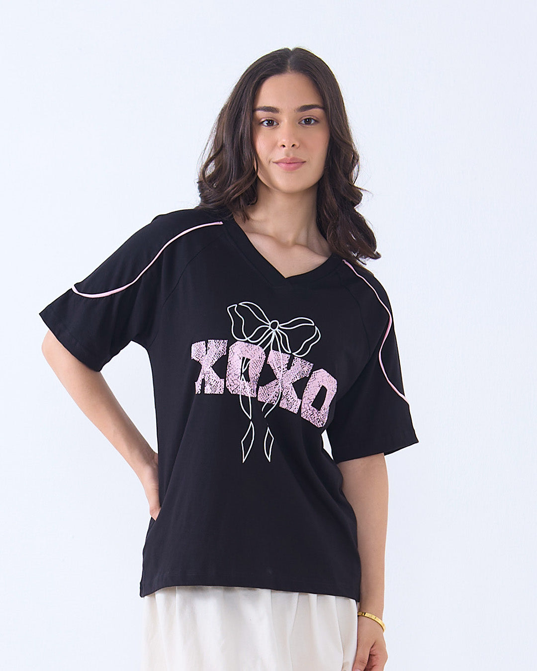XOXO Varsity Oversize T-Shirt