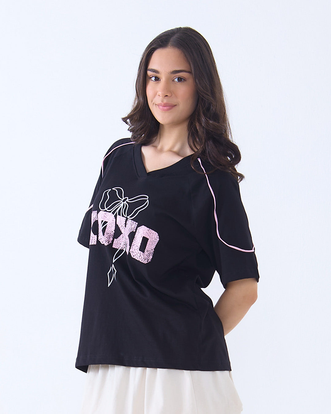 XOXO Varsity Oversize T-Shirt