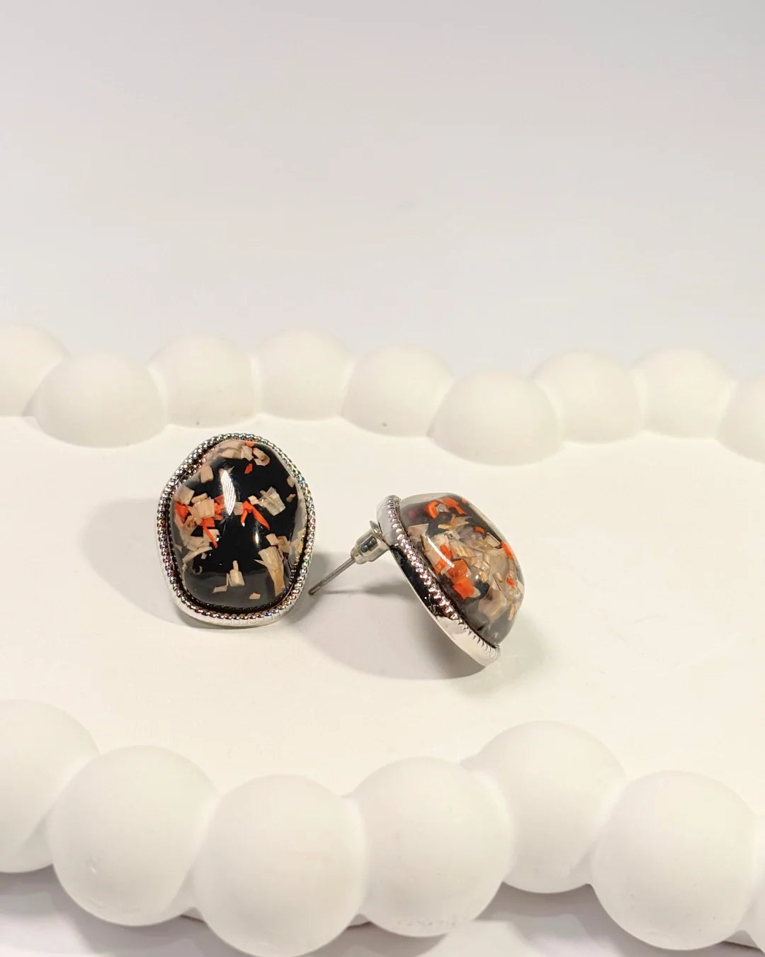 Midnight Shimmer Studs