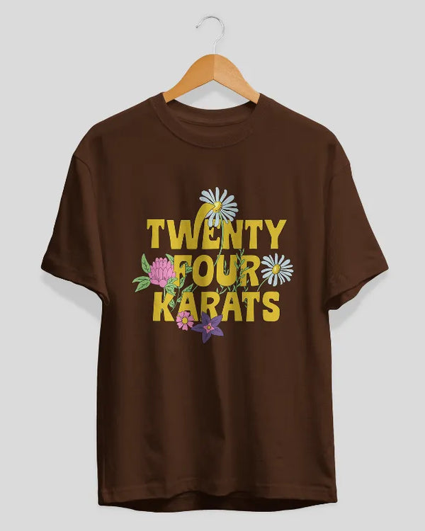 24 Karats T-Shirt for Women Online In India | Dky