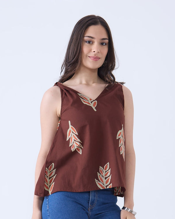 Elena Twist Knot Top