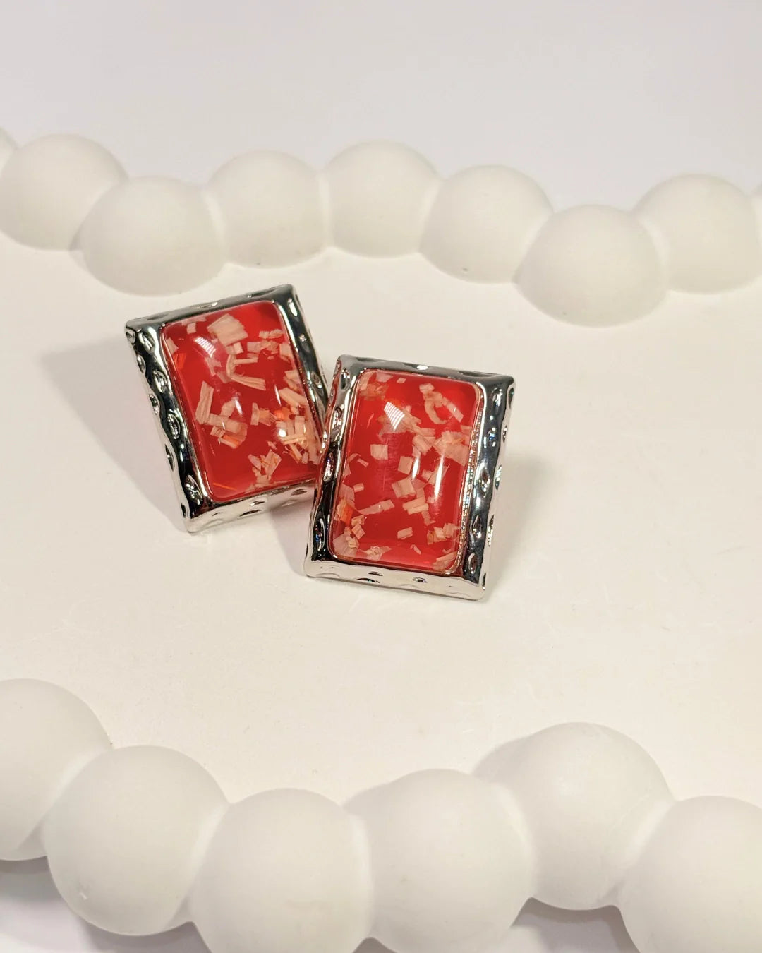 Sunset Box Flakes Studs