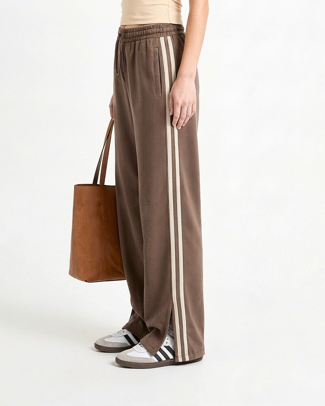 Beige Trim Gossip Pants