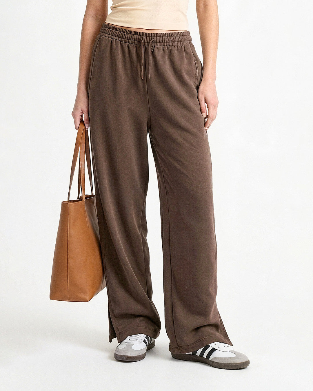 Beige Trim Gossip Pants